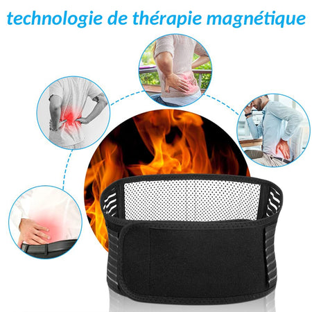 Ceinture Lombaire Thérapeutique Magnétique