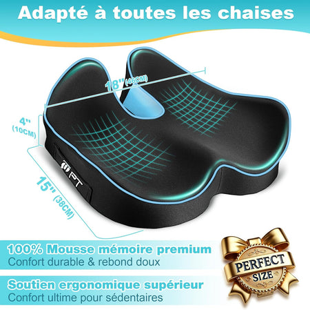 Coussin Orthopédique Coccyx Ergonomique Assise