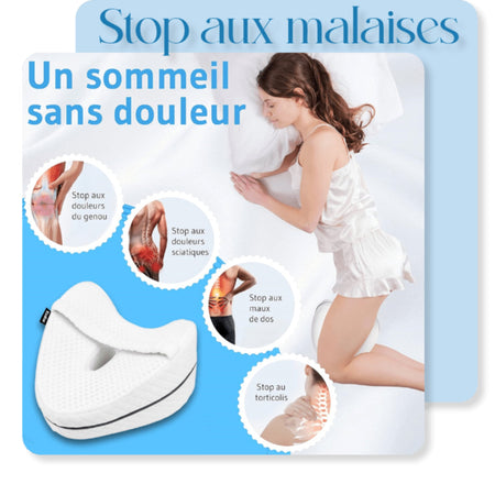 Coussin orthopédique jambe et genou - ergocush